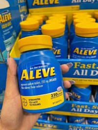 Viên Giảm Đau Hạ Sốt Aleve của Mỹ 320 viên [Date 1.25]