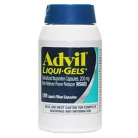 Viên giảm đau sốt Advil Liqui Gels 200mg 120 viên của Mỹ