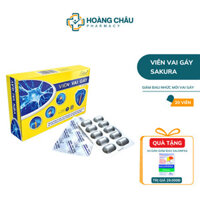 Viên Giảm Đau Vai Gáy Sakura 20 Viên - Giảm Đau Xương Khớp, Lưu Thông Khí Huyết, Ngăn Ngừa Thoái Hóa