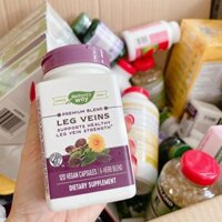 Viên giảm giãn tĩnh mạch Nature’s Way Leg Veins 120 viên [date 2024]