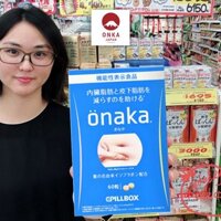 Viên giảm mỡ bụng Onaka Pillbox Nhật Bản đào thải mỡ bụng mỡ nội tạng hiệu quả 60 viên