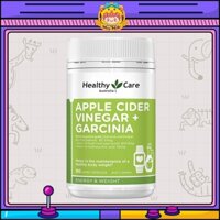 Viên giấm táo hỗ trợ giảm cân Healthy Care Apple Cider Vinegar + Garcinia Healthy Care Úc Lọ 90 viên