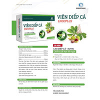 Viên giấp cá Endoplus (Hộp 3 vỉ x 10 viên)