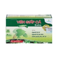 Viên Giấp Cá Extra hỗ trợ giảm trĩ (Hộp 30 viên)