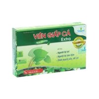 VIÊN GIẤP CÁ EXTRA - hỗ trợ người bị trĩ, táo bón, tĩnh mạch yếu, dễ vỡ