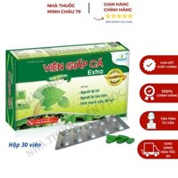 Viên Giấp Cá Extra New Brand - Hỗ Trợ Người Bị Trĩ, Táo Bón, Tĩnh Mạch Yếu Dễ Vỡ (Hộp 30viên)