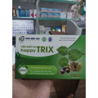 Viên Giấp Cá Happy TRIX hỗ trợ tăng sức bền tĩnh mạch, giảm triệu chứng táo bón, sa búi trĩ
