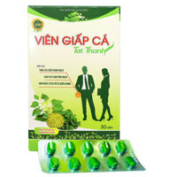 Viên Giấp Cá Tat Thanh, hỗ trợ tăng sức bền thành mạch máu