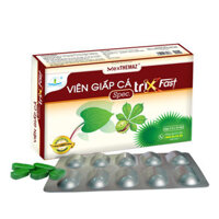 Viên Giấp Cá Trix Fast, hỗ trợ giảm các triệu chứng trĩ nội, trĩ ngoại