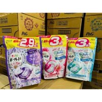 Viên giặt Nhật bản túi Gelball 3D-4D túi 30 - 31 viên
