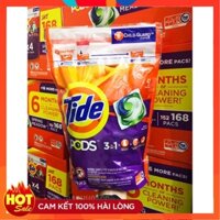 Viên giặt quần áo Tide Mỹ Pods 3 in 1 loại 42 viên bỏ thẳng vào máy giặt tự tan trong nước tiện lợi - Small Family