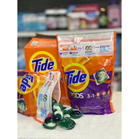 Viên Giặt Tide Pods 3 In 1 loại 42 viên - MẪU MỚI