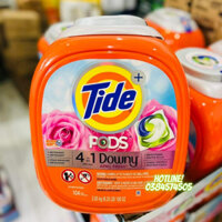 Viên giặt Tide Pods 4 in 1 & Downy April Fresh HE Laundry Detergent, 104 viên