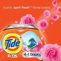 VIÊN GIẶT TIDE PODS DOWNY 4in1 104 VIÊN