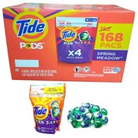 VIÊN GIẶT TIDE PODS HE LAUNDRY DETERGENT PODS 42 VIÊN (MẪU MỚI NHẤT)