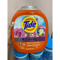Viên Giặt Tide Pods Plus Liquid Laundry Detergent Hương Downy 4-In-1 104 Viên 2.85Kg