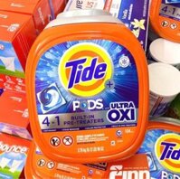 Viên giặt Tide Pods with Ultra Oxi Laundry Detergent Pods 104 viên 98Oz 2.78kg