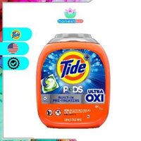Viên giặt Tide Pods with Ultra Oxi HE Laundry Detergent Pods 104 viên