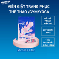 Viên giặt trang phục thể thao Seaways (Túi 26 viên * 12gr)