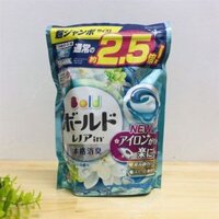 Viên giặt xả Gel Ball 3D Nhật BảnTúi 44v xanh dương