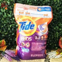 💥VIÊN GIẶT - XẢ - TIDE PODS gói 42 viên của Mỹ