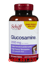 Viên Glucosamine Mỹ Shiff 2000mg
