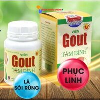 Viên Gout Tâm Bình - Phòng ngừa và hỗ trợ điều trị bệnh gút, làm giảm sưng, giảm đau nhức các khớp