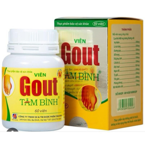 Thực phẩm chức năng Viên Gout Tâm Bình