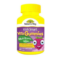 Viên Gum Bổ Sung Vitamin Và Rau Cho Trẻ Em Natures Way Kids Smart Vita Gummies