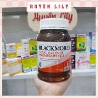 Viên hỗ trợ bổ sung Total Calcium & Magnesium + D3  Blackmores hộp 200 viên của Úc