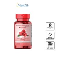 Viên hỗ trợ giảm cân Puritan's Pride Raspberry Ketones 500mg