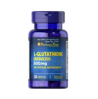 Viên Hỗ Trợ Làm Trắng Da Puritan's Pride Premium L-Glutathione 500mg 30 viên.