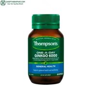 Viên hỗ trợ tuần hoàn não Thompson’s One A Day Ginkgo 6000mg, 60 viên