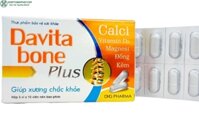 Viên hỗ trợ xương khớp Davita bone Plus