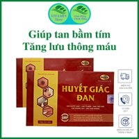 Viên Huyết Giác Đan giúp tan bầm tím,giảm sưng đau,phù nề do chấn thương,va đập,phẫu thuật,tổn thương phần mềm