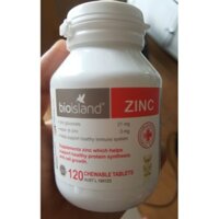 Viên Kẽm Zinc Bio Island 120