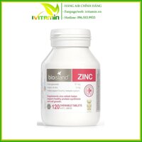 Viên kẽm ZinC Bio Island giúp bé ăn ngon ngủ sâu cho bé từ 1 tuổi và người lớn 120 viên