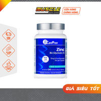 Viên kẽm Zinc Canprev tăng cường sinh lý, hỗ trợ miễn dịch Zinc CanPrev’s Zinc Bis-Glycinate 25mg & 50mg