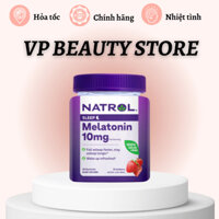 Viên Kẹo Dẻo Natrol Gummies Melatonin Mỹ Giúp Ngủ Ngon 10mg 90 viên