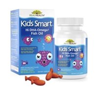 Viên kẹo nhai cho bé Real Health Omega3 DHA Fish Oil 30viên USA