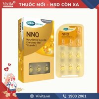 Viên khóa ẩm, dưỡng da NNO Vitamin E | Hộp 30 viên