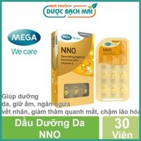 Viên khóa ẩm NNO cung cấp Vitamin E và dầu Jojoba (Hộp 30 Viên)