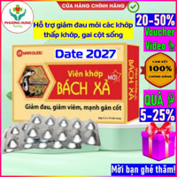 Viên khớp Bách Xà của Nam Dược Hỗ trợ giảm đau mỏi các khớp, thấp khớp, gai cột sống-Hộp 3 vỉ x 10v