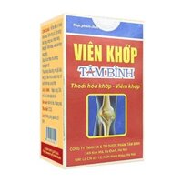 Viên Khớp Tâm Bình - Hỗ trợ điều trị thoái hóa khớp cột sống cổ, giảm đau xương khớp (60 viên)
