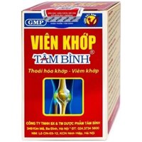 VIÊN KHỚP TÂM BÌNH - thoái hoá khớp , viêm khớp.