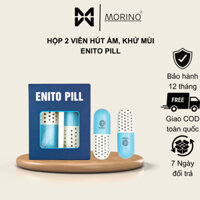 Viên Khử Mùi Enito Pill ( Bộ 2 viên ) - Chuyên Dùng Để Hút Ẩm, Khử Mùi, Diệt Vi Khuẩn Nấm Mốc Cho Giày Sneaker