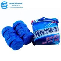 Viên khử mùi tẩy bồn cầu toilet siêu sạch bóng 1 viên, sáp chống ố vàng mùi hôi, diệt sạch vi khuẩn gây hại