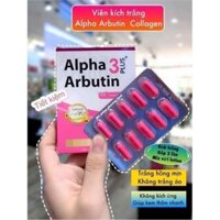 Viên kích trắng Alpha Arbutin 3Plus