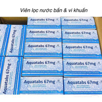 Viên Lọc Nước Khử Khuẩn. 1 viên Cho 20 lít. 1 hộp. 100 viên.