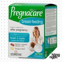 Viên lợi sữa cho mẹ sau sinh Pregnacare Breast-Feeding, vitamin tổng hợp, bổ sung Omega 3 và khoáng chất